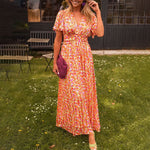 Lilibet | Elegant V-Neck Dress